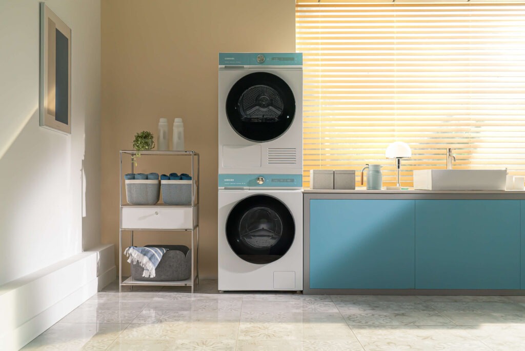 As announced, the new Bespoke AI™ washing machines incorporate the AI ​​Ecobubble™ technology, turning the detergent into bubbles quickly absorbed by the clothes.