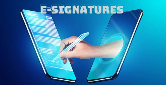 electronic signatures