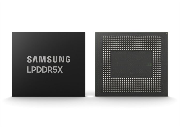 Samsung LPDDR5X DRAM